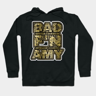 BAD AMY ''BAD F'N AMY'' (ECW PARODY) GOLD Hoodie